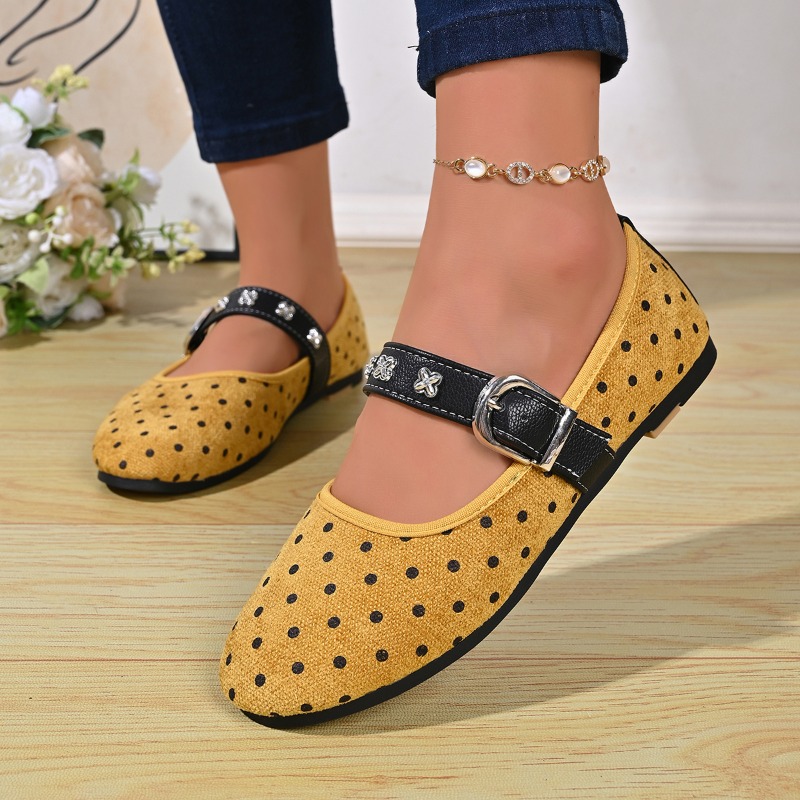 Women Shoes For Walking - Designer Women Mary Jane Shoes Flats
