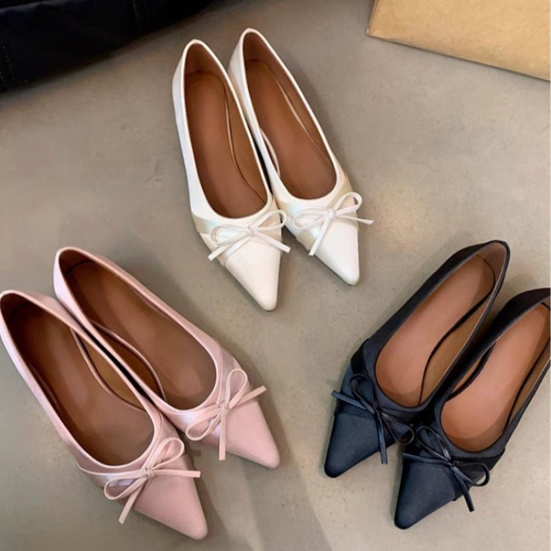 Women'S Heels - Summer New Style Chiffon Fashion Sweet