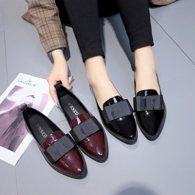 Black/ Wine Red Patent Leather - Women'S Heels recension och pris