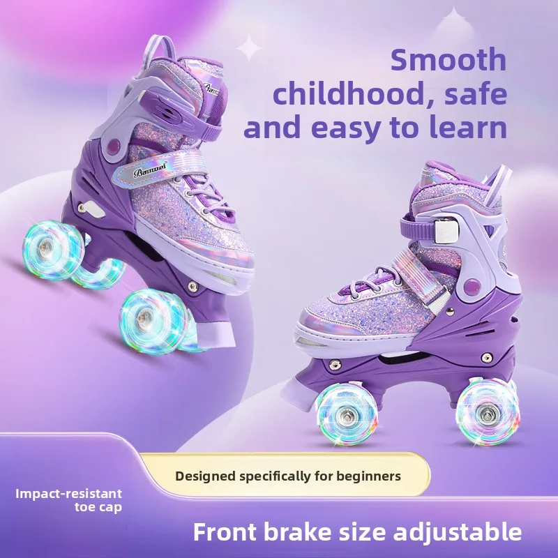 Double Row Roller Skate Shoes  - Women'S Shoes Professional recension och pris