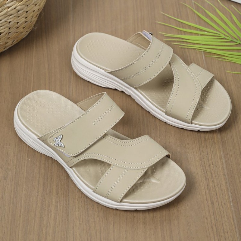 Fashion Ladies Wedge Heel Plat - Women'S Shoes Peep Toe recension och pris