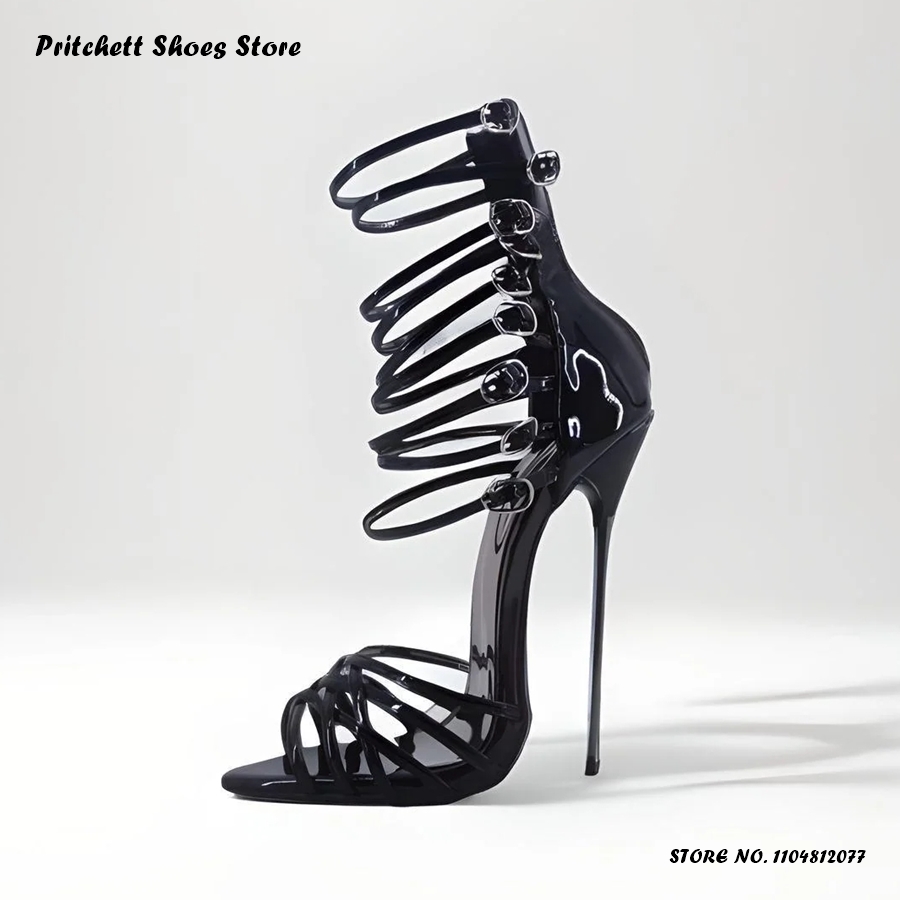 Sexy Women's Buckle Embellishe - Women'S Shoes Paris recension och pris