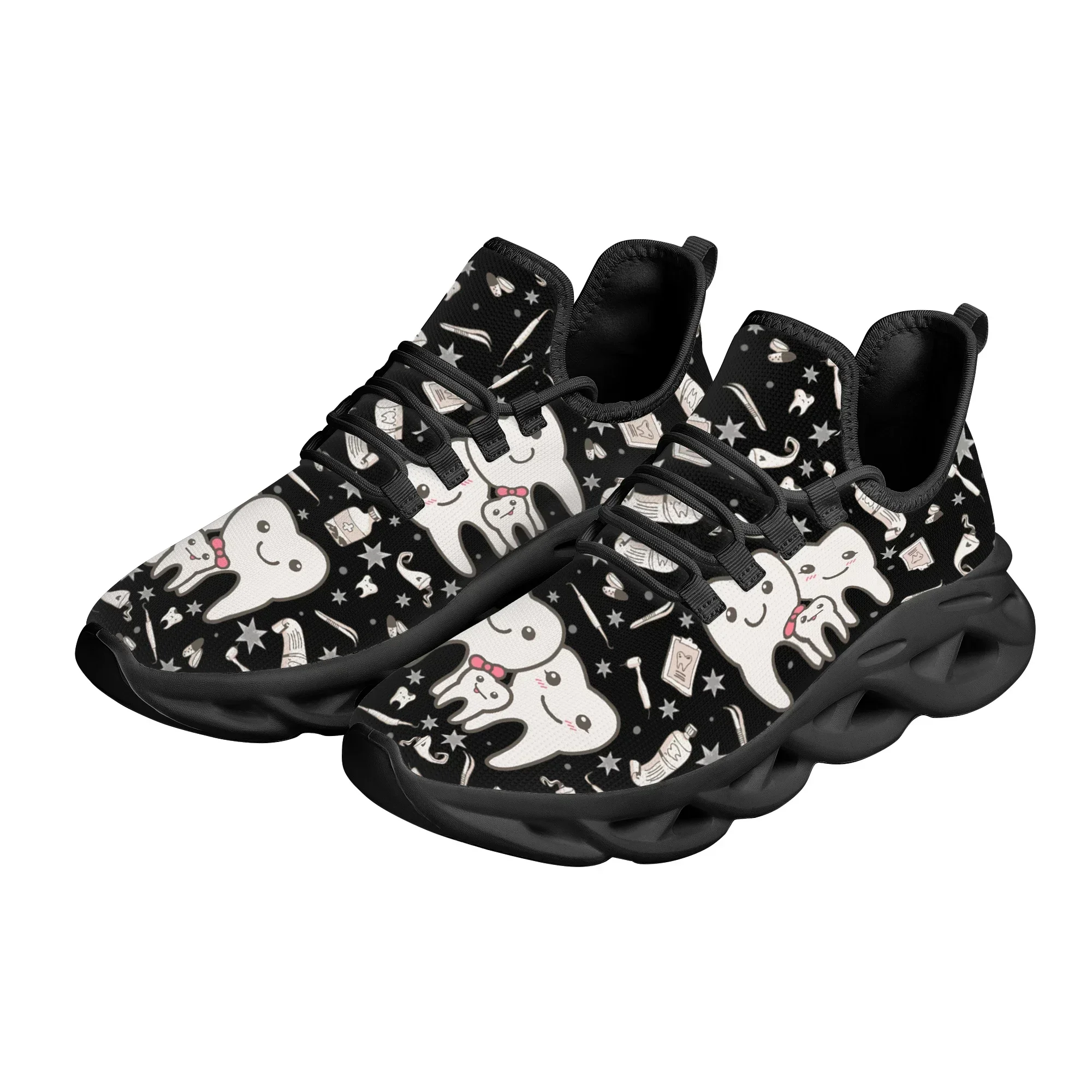 Cute Dental Design Sneakers La - Women Shoes For Walking recension och pris