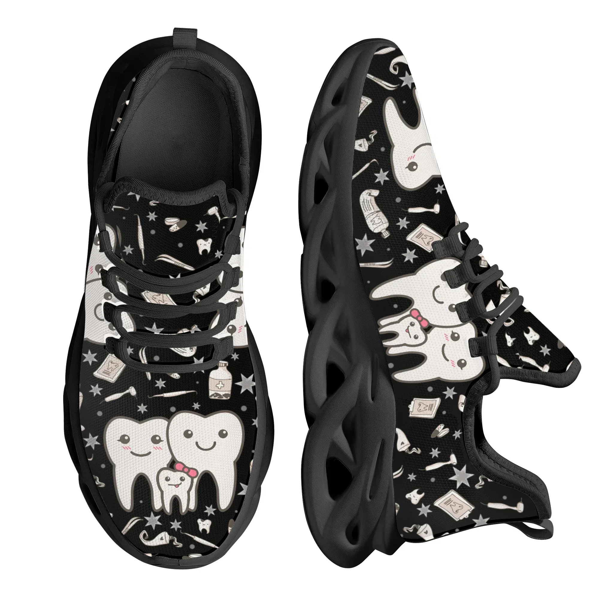 Cute Dental Design Sneakers La - Women Shoes For Walking recension och pris