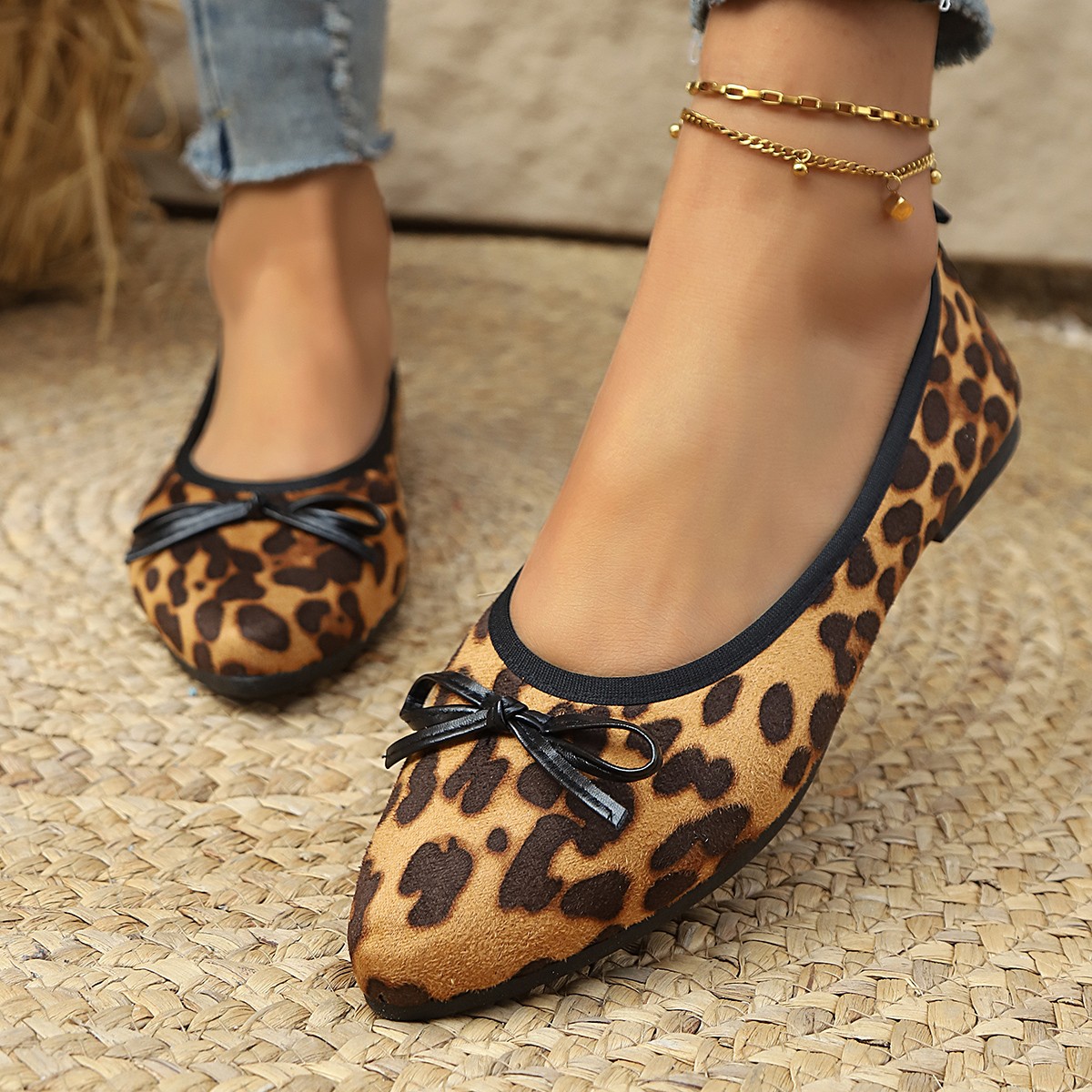 2026 Leopard Flats Women Round - Shoes For Women Flats recension och pris
