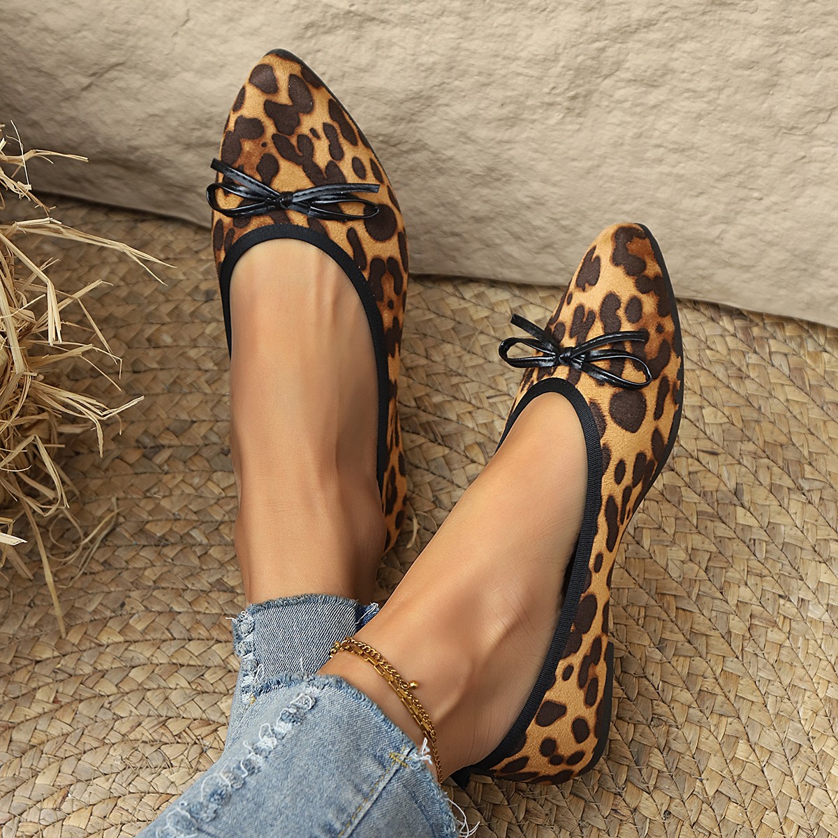 2026 Leopard Flats Women Round - Shoes For Women Flats recension och pris