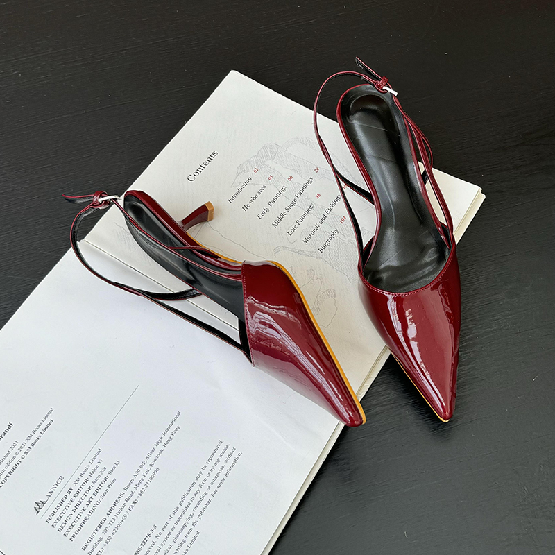 Burgundy High Heels Women Poin - Women'S Shoes Burgundy recension och pris