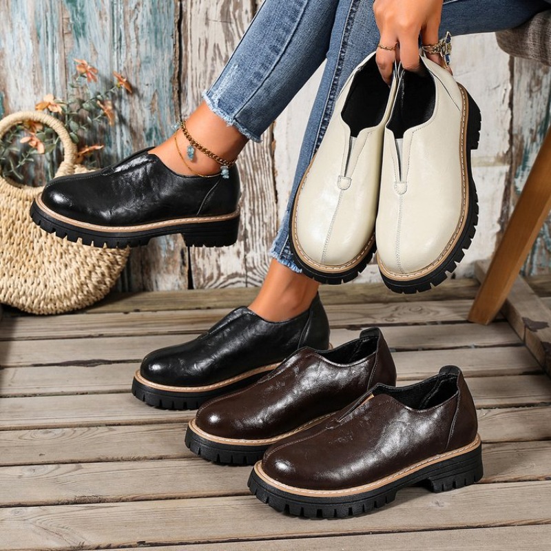 Retro British Style Women's Sh - Women Shoes For Walking recension och pris