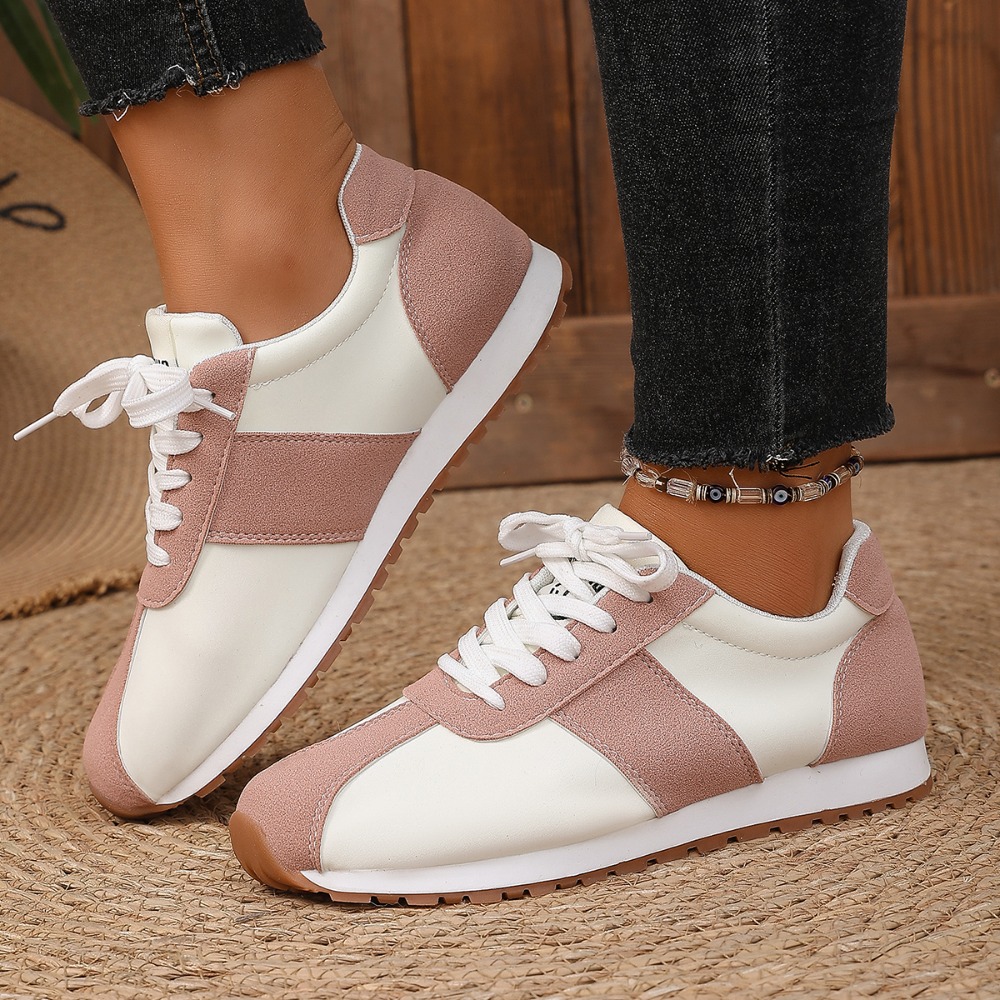 Women Color Block Sneakers Lac - Women Shoes For Walking recension och pris