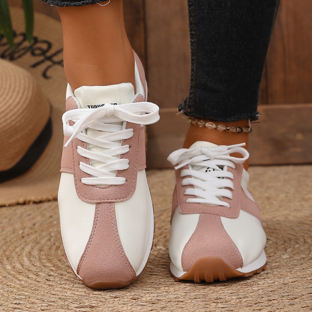 Women Color Block Sneakers Lac - Women Shoes For Walking recension och pris