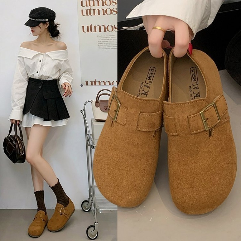 Women Suede Closed Back Birken - Shoes For Women Flats recension och pris