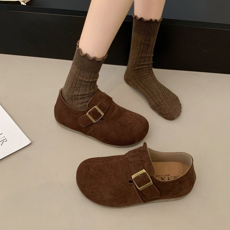 Women Suede Closed Back Birken - Shoes For Women Flats recension och pris